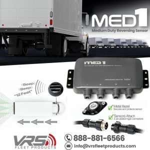 Med 1 reverse sensor system for vehicle safety